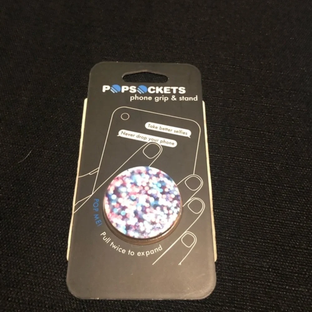 PopSocket Phone Grip & Stand - Blue Pink White Confetti